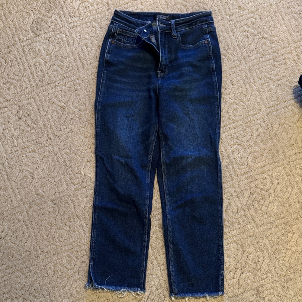 Judy Blue Midnight Blue Straight Leg Jeans